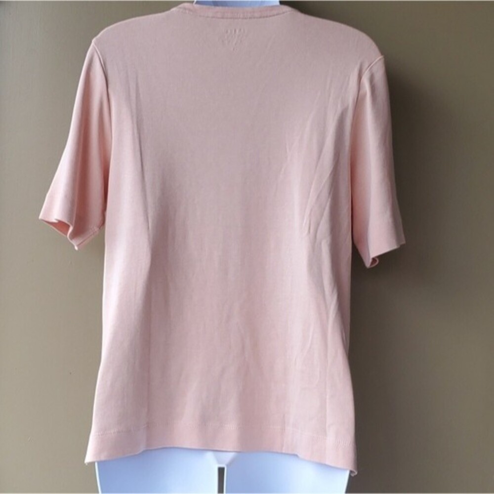 Chicos Womens The Ultimate Tee Peach Basic Tee Sh… - image 6